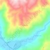 Pilmaiquenco topographic map, elevation, terrain