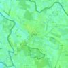 Anholt topographic map, elevation, terrain