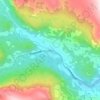 Tuv topographic map, elevation, terrain