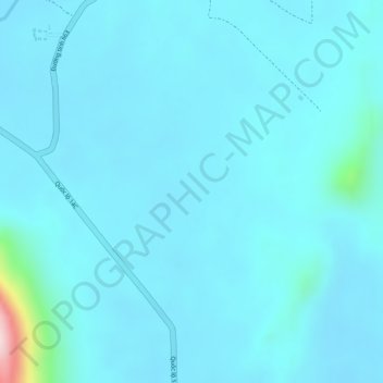 Landing Zone X-Ray topographic map, elevation, terrain