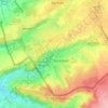 Wesch topographic map, elevation, terrain