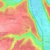La Harengère topographic map, elevation, terrain