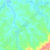 Dingading topographic map, elevation, terrain
