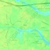 Whitehall topographic map, elevation, terrain