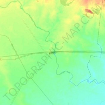 Lormi topographic map, elevation, terrain