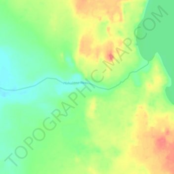 Whitefish Lake topographic map, elevation, terrain