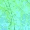 Ban Don Hat topographic map, elevation, terrain