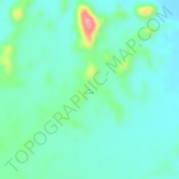 الأنصب topographic map, elevation, terrain