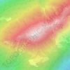 Tschirgant topographic map, elevation, terrain