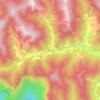 Calzagatta topographic map, elevation, terrain