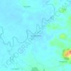 Cartago Norte topographic map, elevation, terrain