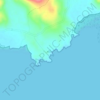 Sulamu topographic map, elevation, terrain