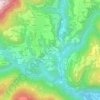 Cies topographic map, elevation, terrain