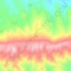 یانبلاغ topographic map, elevation, terrain