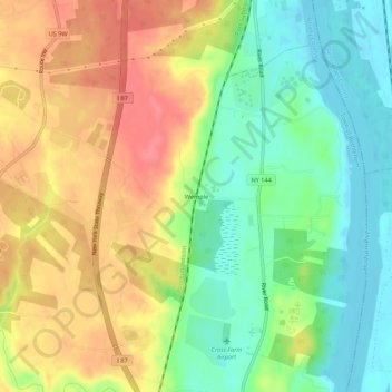 Wemple topographic map, elevation, terrain
