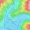 Schmuders - Smudres topographic map, elevation, terrain