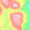 Terrace Mountain topographic map, elevation, terrain