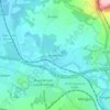 Aylesford topographic map, elevation, terrain