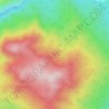 Black Mountain topographic map, elevation, terrain