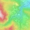 Civago topographic map, elevation, terrain