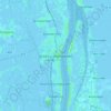 Brake (Unterweser) topographic map, elevation, terrain