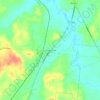 College Grove topographic map, elevation, terrain