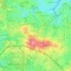Hudson Acres topographic map, elevation, terrain
