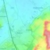 Ford End topographic map, elevation, terrain
