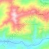 Sidi Bouaza topographic map, elevation, terrain