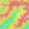 Günsterode topographic map, elevation, terrain