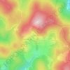 Le Chatelard topographic map, elevation, terrain