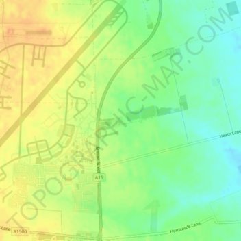 Welton Cliff topographic map, elevation, terrain