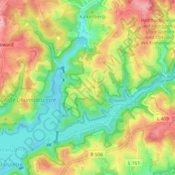 Unterberg topographic map, elevation, terrain
