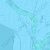 Scardovari topographic map, elevation, terrain