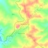 Petrus Steyn topographic map, elevation, terrain