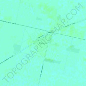 Blaquier topographic map, elevation, terrain