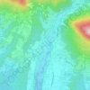 Loka topographic map, elevation, terrain