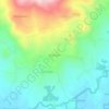 Wanagiri topographic map, elevation, terrain