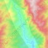 Humaya topographic map, elevation, terrain