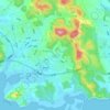 赵家沟 topographic map, elevation, terrain