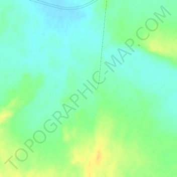 Jal al Aswidah topographic map, elevation, terrain