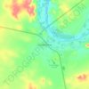 Groblershoop topographic map, elevation, terrain