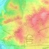 Poste mousquee belair topographic map, elevation, terrain