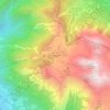 Piani di Bobbio topographic map, elevation, terrain