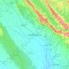 Anandpur Sahib topographic map, elevation, terrain