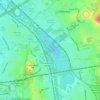 Gravely Corner topographic map, elevation, terrain