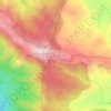 Talakaveri topographic map, elevation, terrain