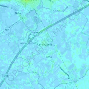 Ramskapelle topographic map, elevation, terrain