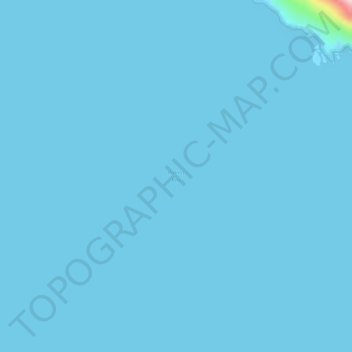 Palma Bay topographic map, elevation, terrain