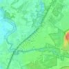 Heide topographic map, elevation, terrain